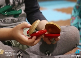 Групповое занятие с элементами логоритмики